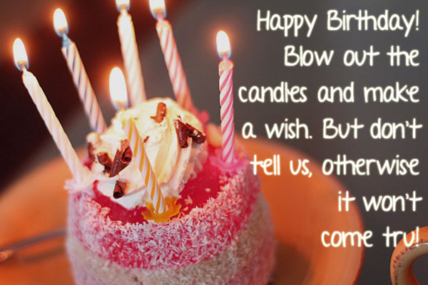 WhatsApp Birthday Cakes and Wish